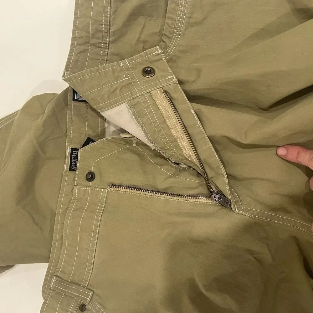 KUHL Revolvr Pants Men's 42x30 Brown Outdoor Pants Cotton Blend Gorpcore Hike